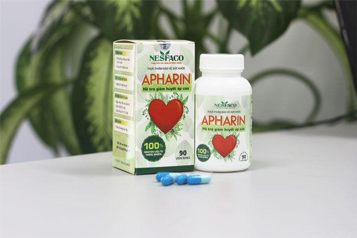chữa cao huyết áp apharin